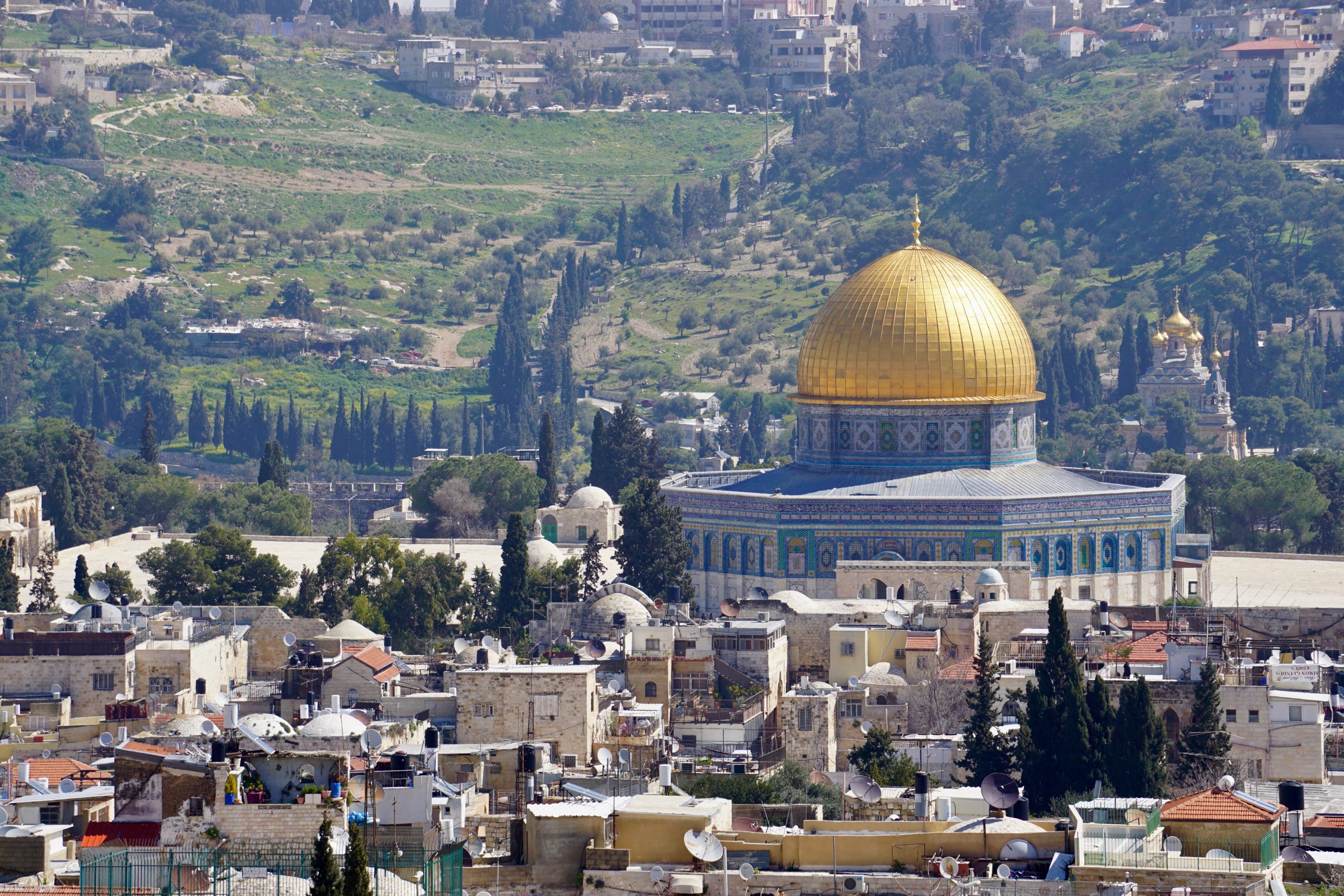 Una vista del Monte del Templo en Jerusalem. Foto de Judy Lash Balint.
