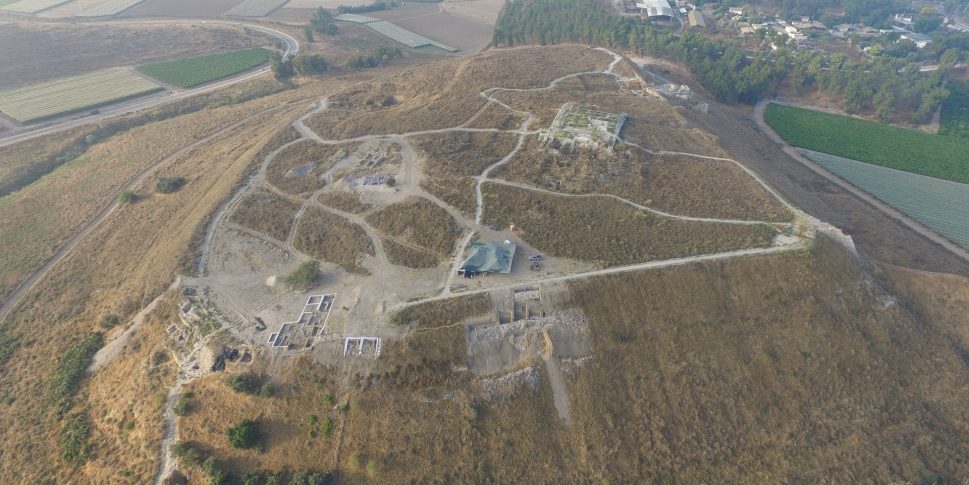 Vista aérea de Tel Lachish