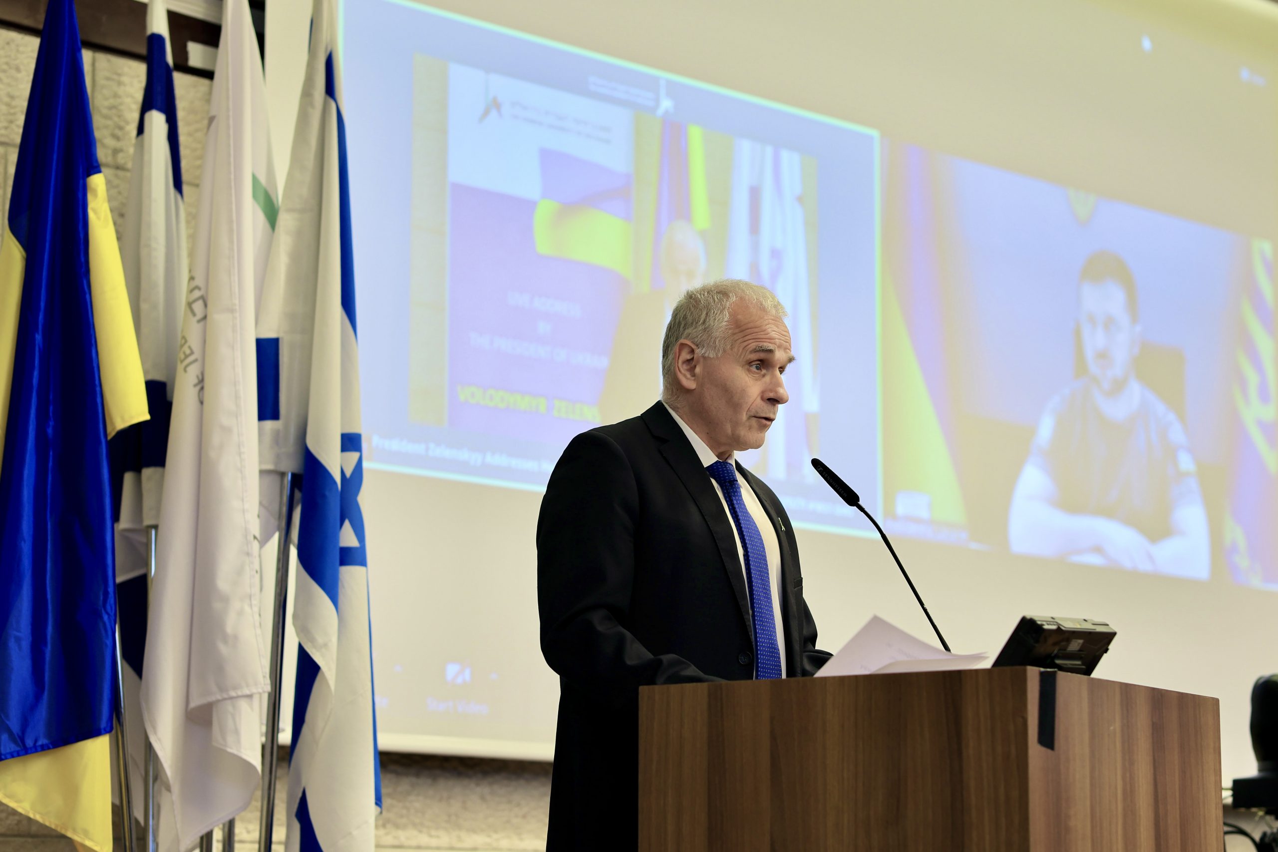 Prof. Asher Cohen, Presidente de la Universidad Hebrea