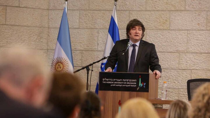 VIDEO: disertación del Presidente de Argentina en la Universidad Hebrea